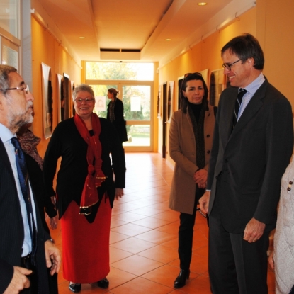 Besuch des Botschafters der Bundesrepublik Deutschland im Deutschen Verein „St. Gerhard“ und Sitz des Deutschen Nationalrates in Serbien