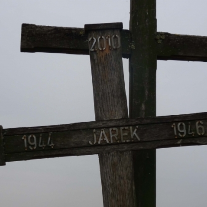 Kranzniederlegung an den Denkmälern in Gakowa, Kruschiwl und Jarek