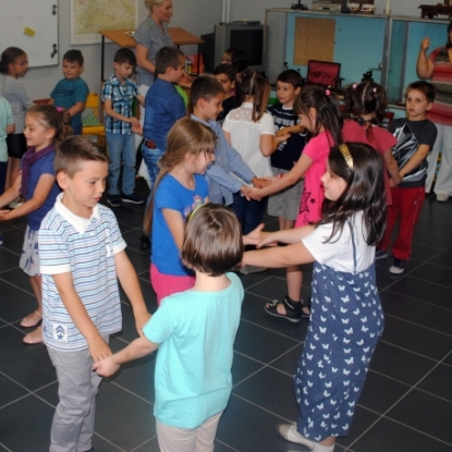 Abschlußfeier der ersten Deutschlerngruppe der KiTa „Đanić“ im Deutschen Verein „St. Gerhard“