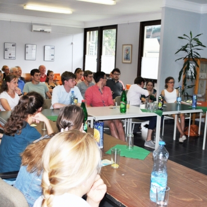 Besuch einer Stipendiatengruppe der Hanns-Seidel-Stiftung im Deutschen Verein „St. Gerhard“