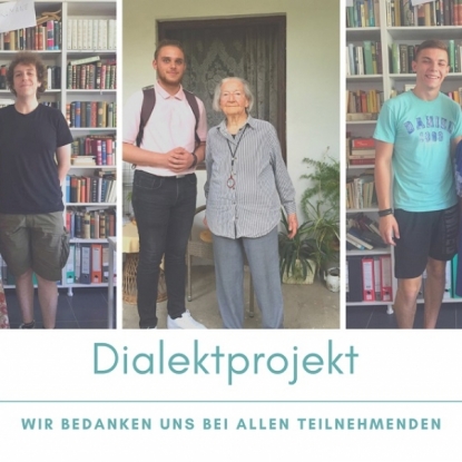 Dialektprojekt – intergenerationale Interviews