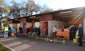 Podela humanitarne pomoći za stara i nemoćna lica 