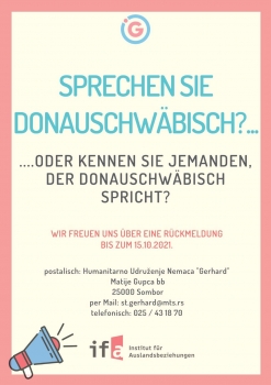 Donauschwäbische Dialekte in Serbien konservieren – ein intergenerationales Projekt