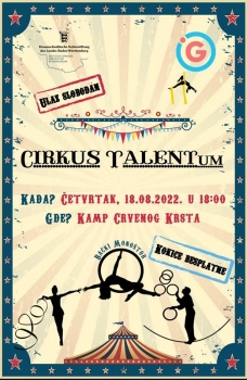 Cirkus TALENTum nastupa u Kampiralištu Crvenog krsta Bački Monoštor