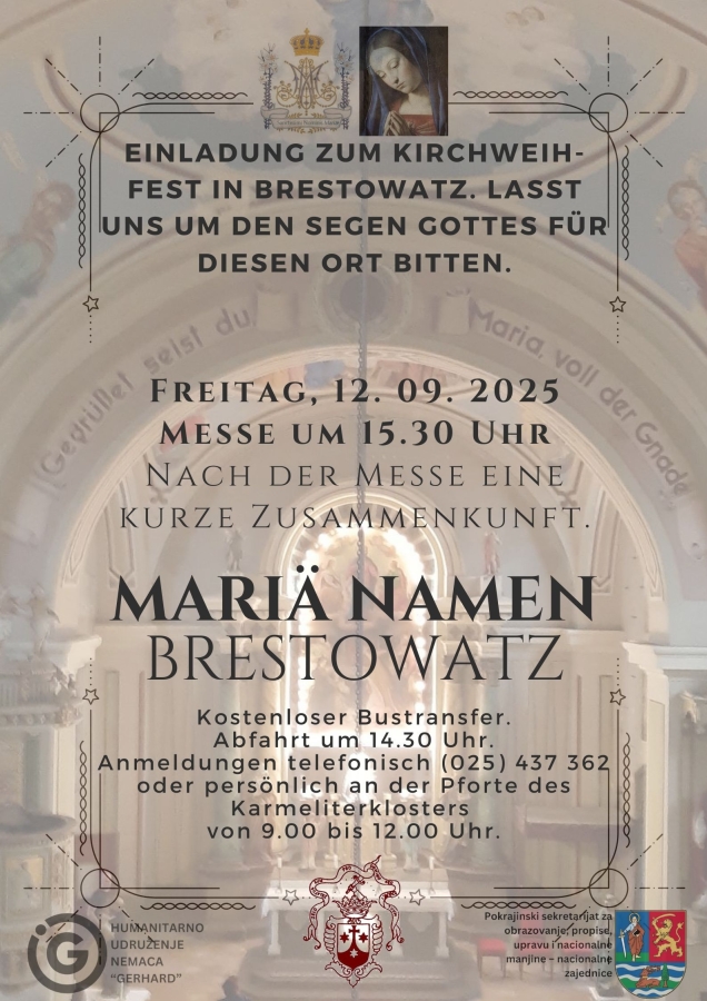 Poziv na proštenje u Bačkom Brestovcu