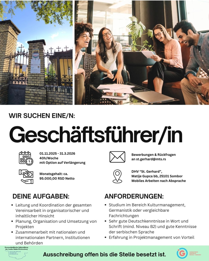 Konkurs za radno mesto: Projektni menadžer/ka